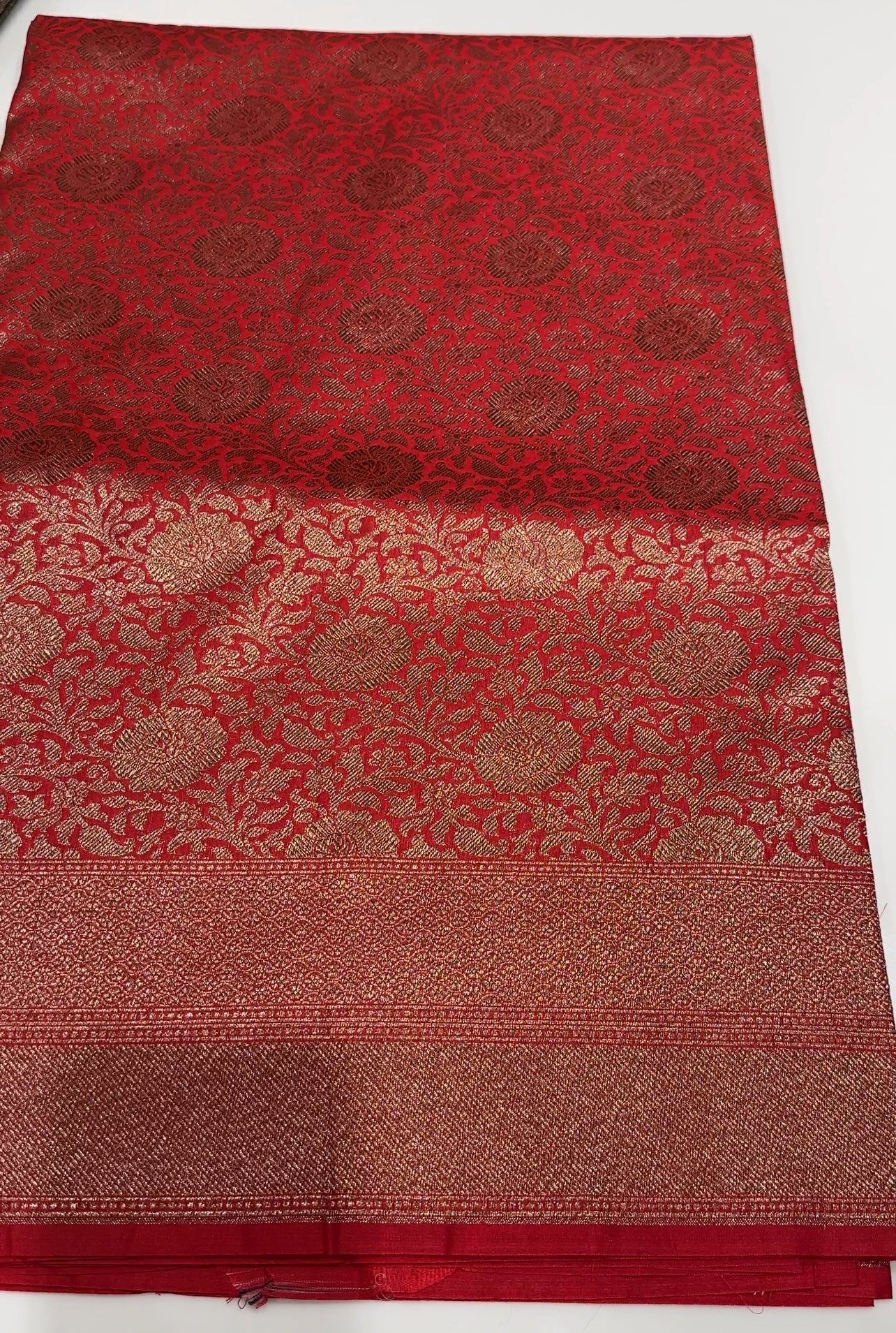 KATAN BANARASI SAREES - IHA 19899