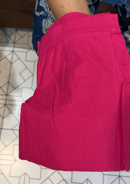 PARALLEL COTTON PANTS - IHA 23133