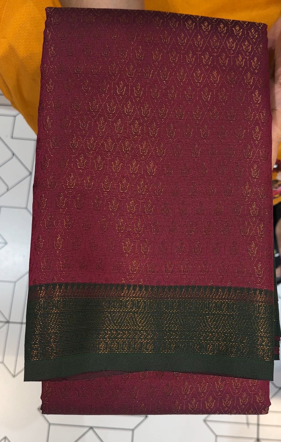 SEMI SILK SAREES - IHA 19961