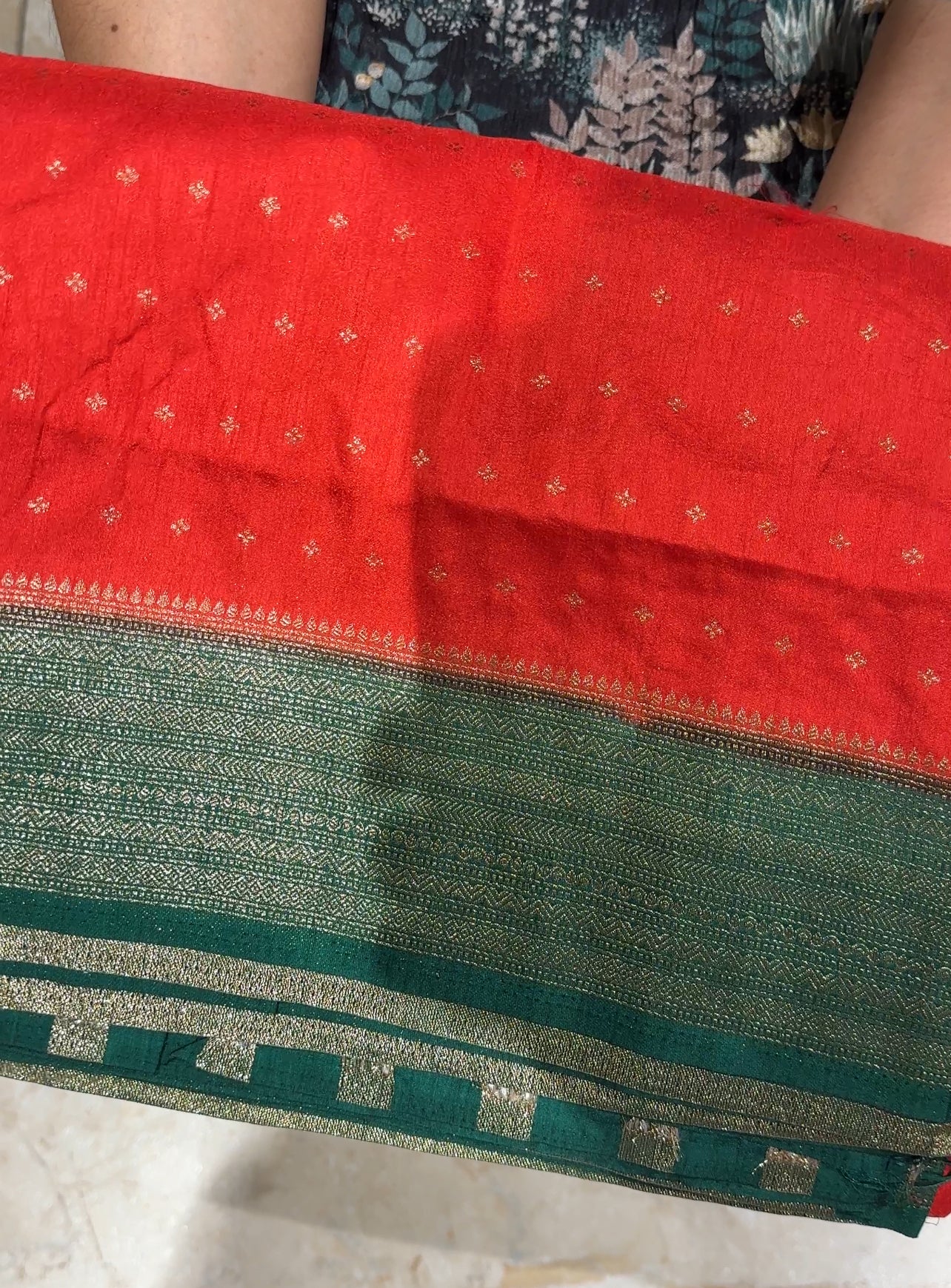 SEMI BANARASI SAREES - IHA 19676