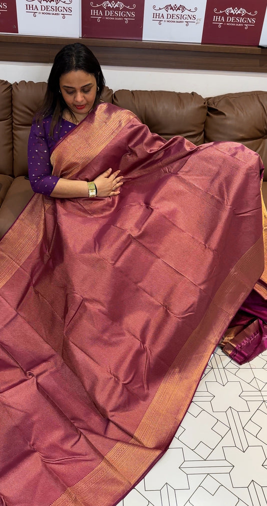 DESIGNER KANCHIPURAM SILK SAREES - IHA 19857