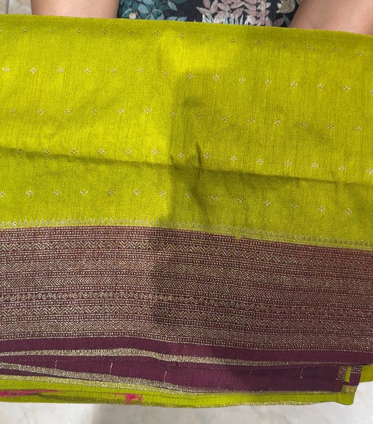 SEMI BANARASI SAREES - IHA 19676