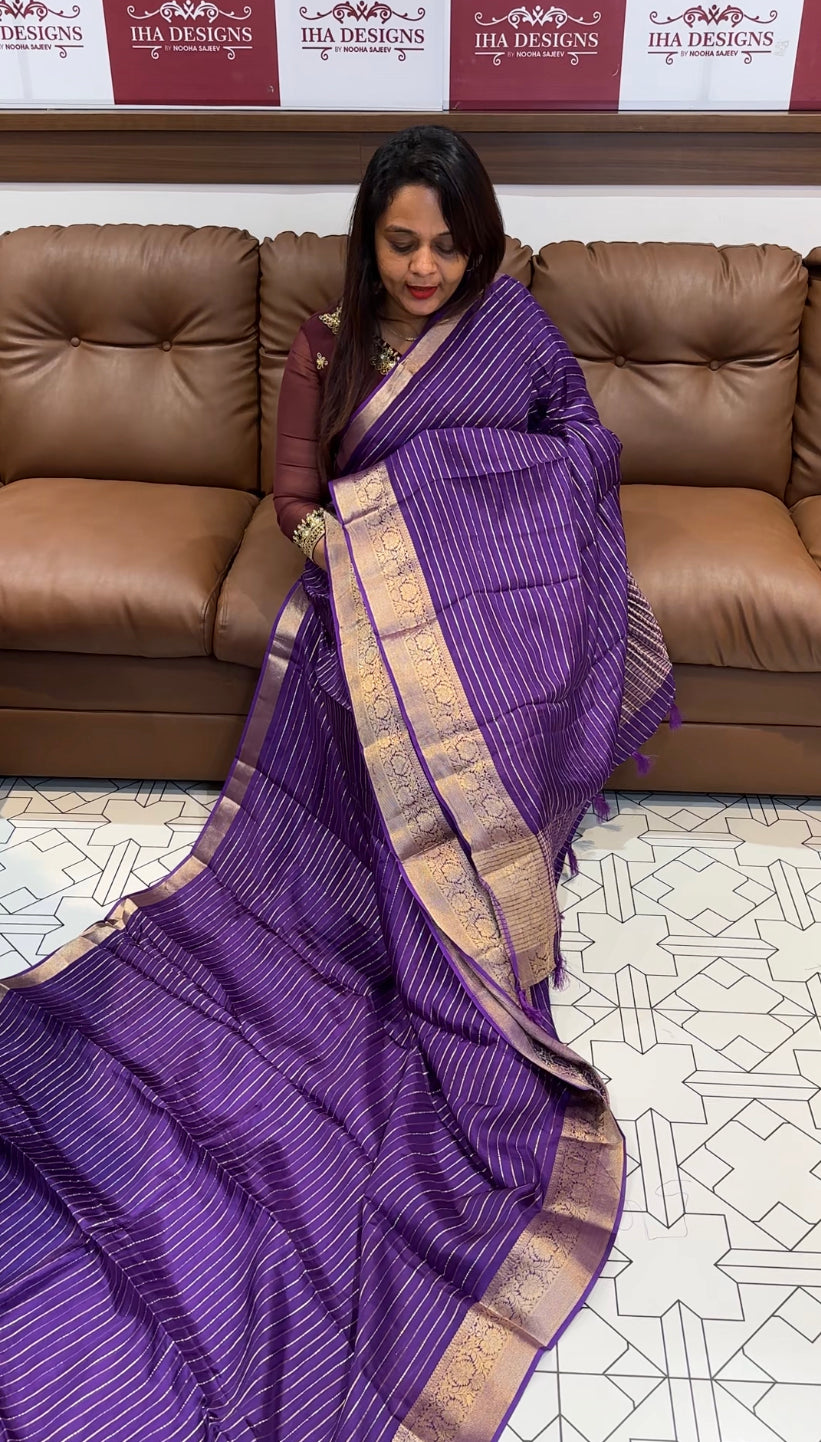 DESIGNER BANARASI SILK SAREES - IHA 11013 – Iha Designs Bridal Studio