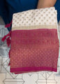 SEMI BANARSI SAREES - IHA 17258