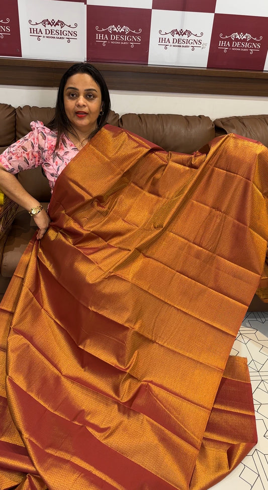 SEMI SILK SAREES - IHA 19884