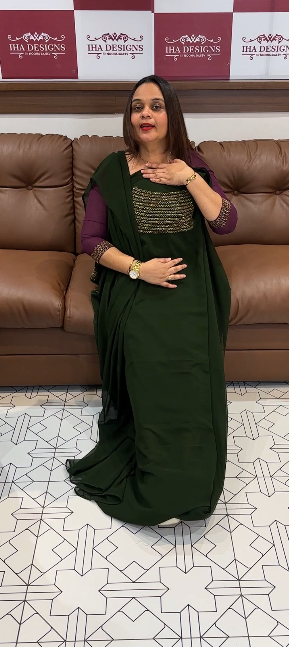 IHA'S IN-HOUSE UNSTITCHED SALWAR SUITS - IHA 25656