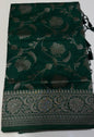 SEMI BANARASI SAREES - IHA 17031