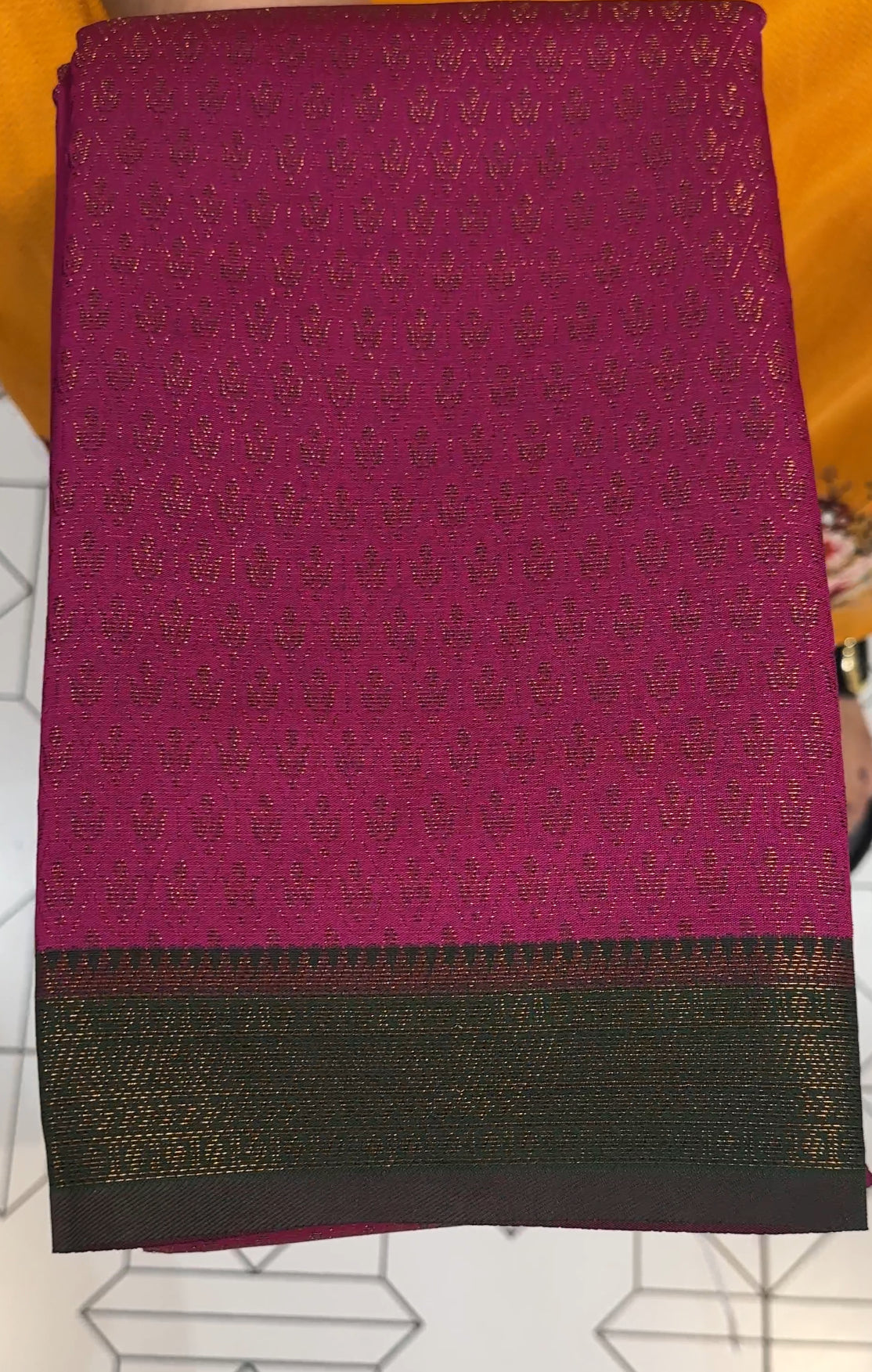 SEMI SILK SAREES - IHA 19961