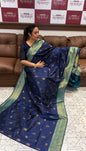 BUDGET BUY SEMI KANCHIPURAM SAREE - IHA 16348