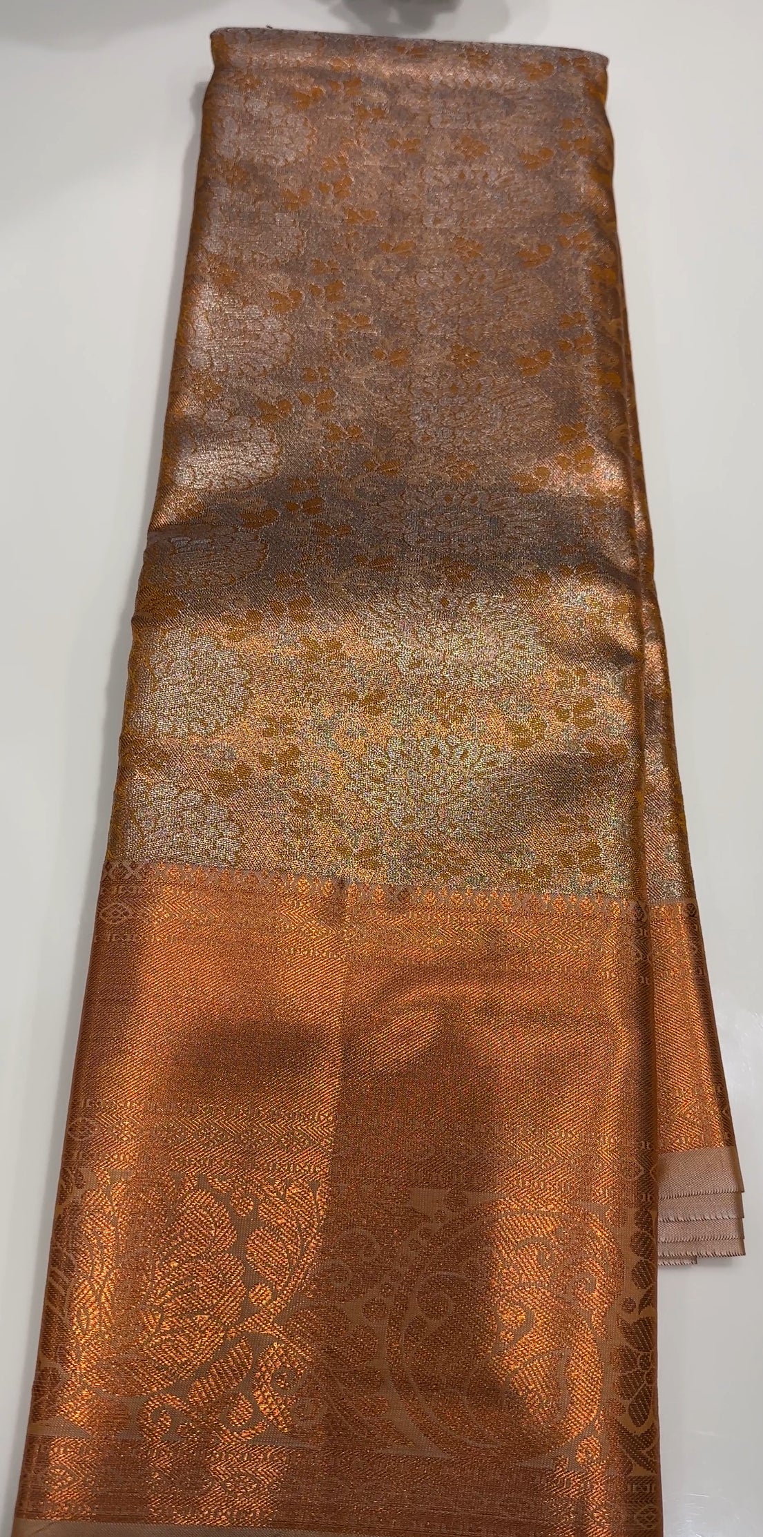 DESINGNER TISSUE KANCHIPURAM SAREES - IHA 19897