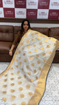 BHAGYAM KERALA CREAM SAREES - IHA 16138