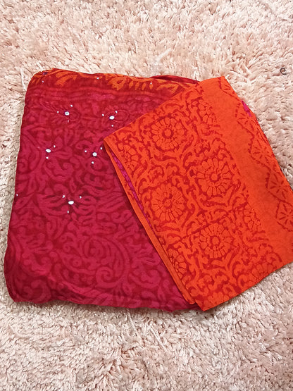 OFFER SALES UNSTITCHED SALWAR SUITS -  IHA 34509