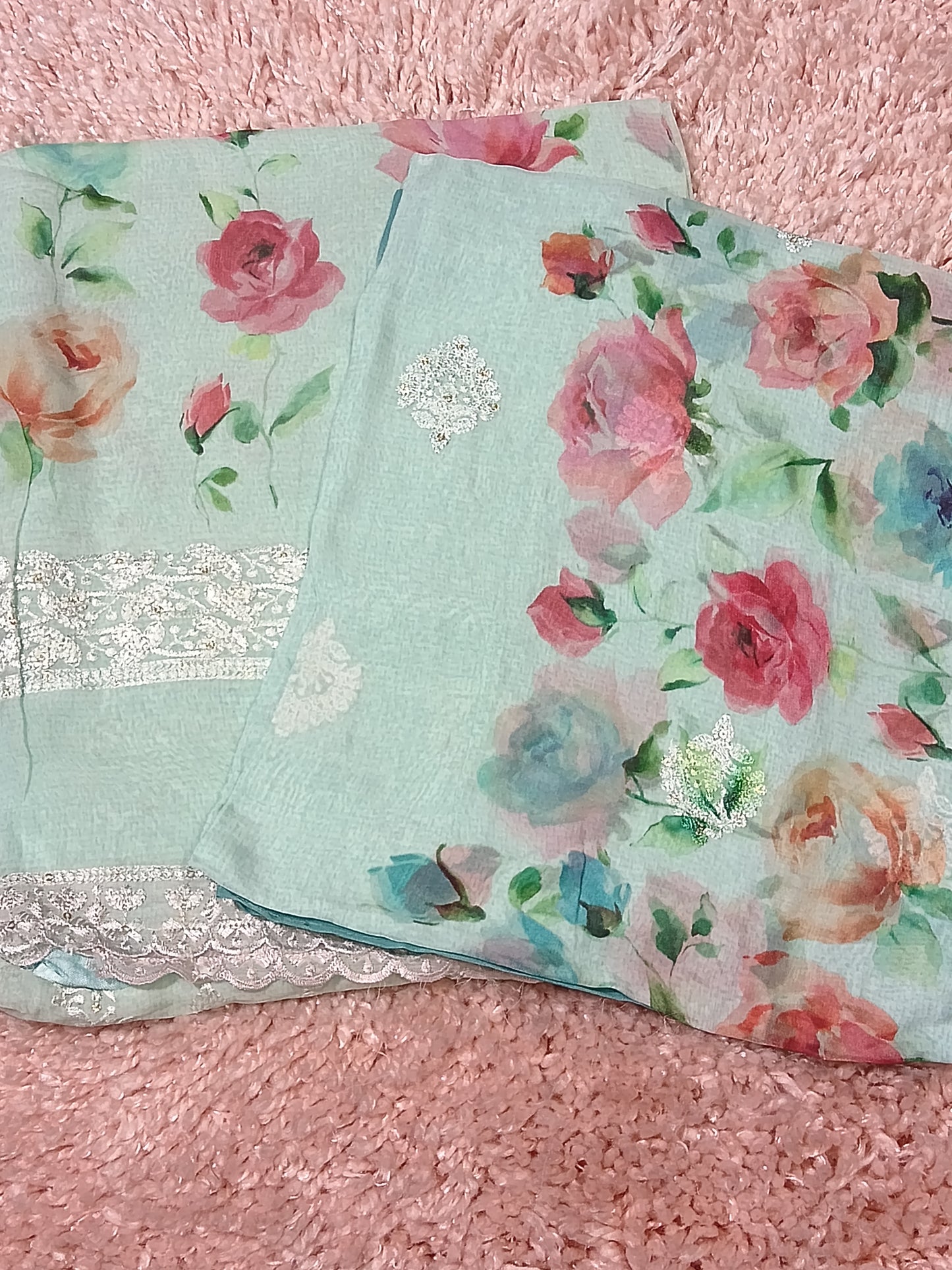 OFFER SALES UNSTITCHED SALWAR SUITS -  IHA 34633