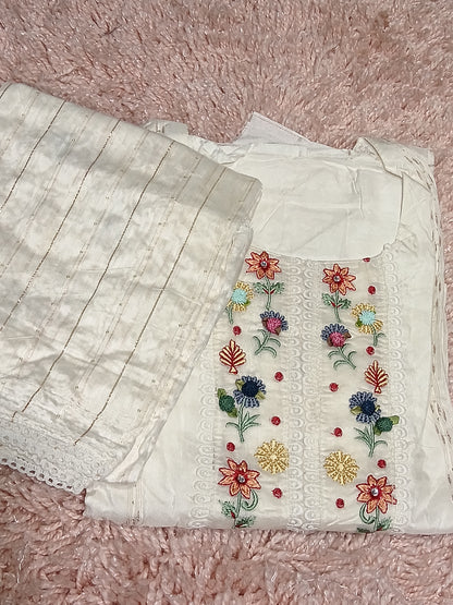 OFFER SALES UNSTITCHED SALWAR SUITS -  IHA 34744