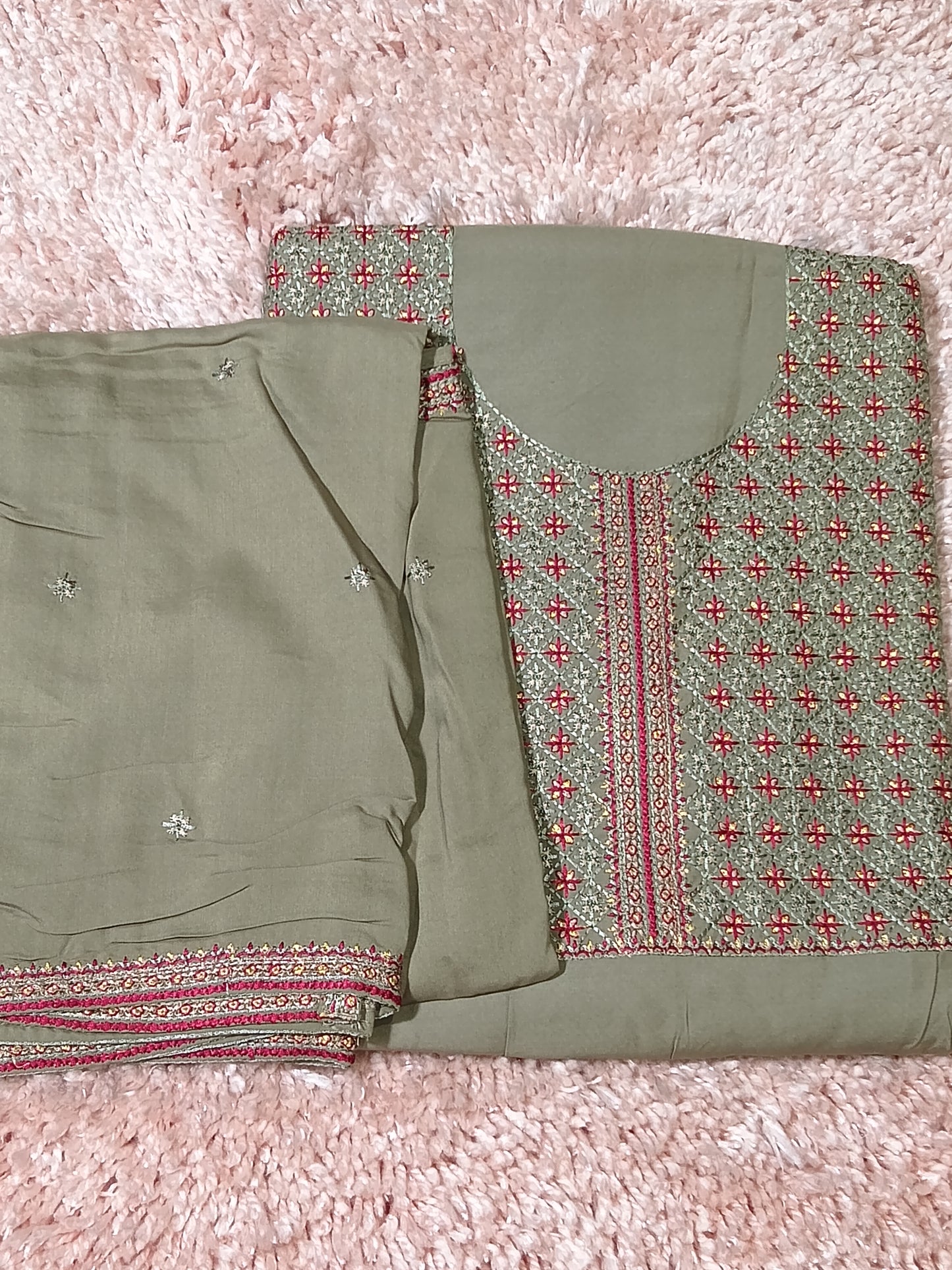 OFFER SALES UNSTITCHED SALWAR SUITS -  IHA 34680