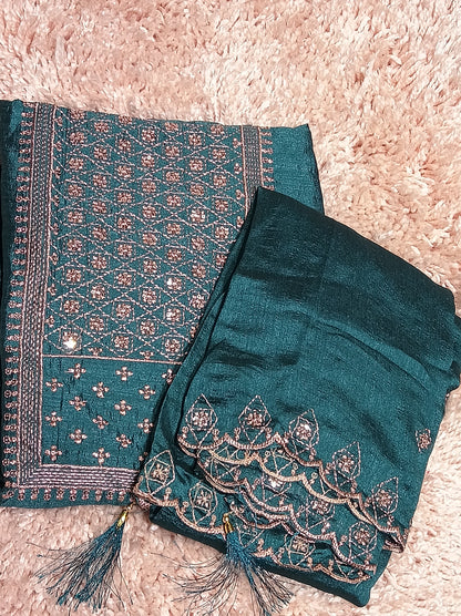 OFFER SALES UNSTITCHED SALWAR SUITS -  IHA 34761
