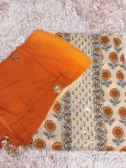 OFFER SALES UNSTITCHED SALWAR SUITS -  IHA 34744