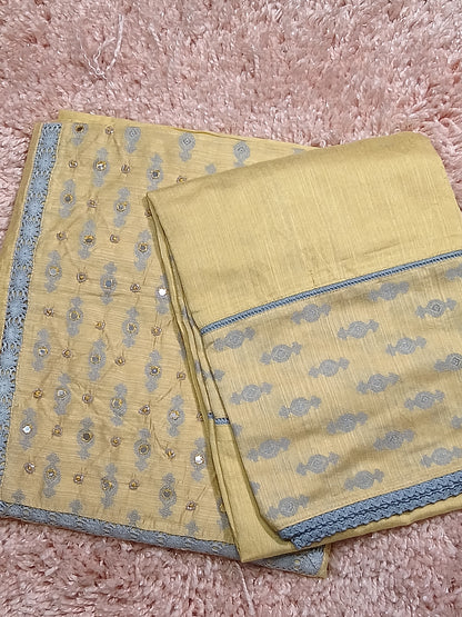 OFFER SALES UNSTITCHED SALWAR SUITS -  IHA 34509