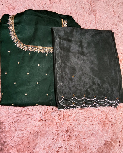 OFFER SALES UNSTITCHED SALWAR SUITS -  IHA 34822