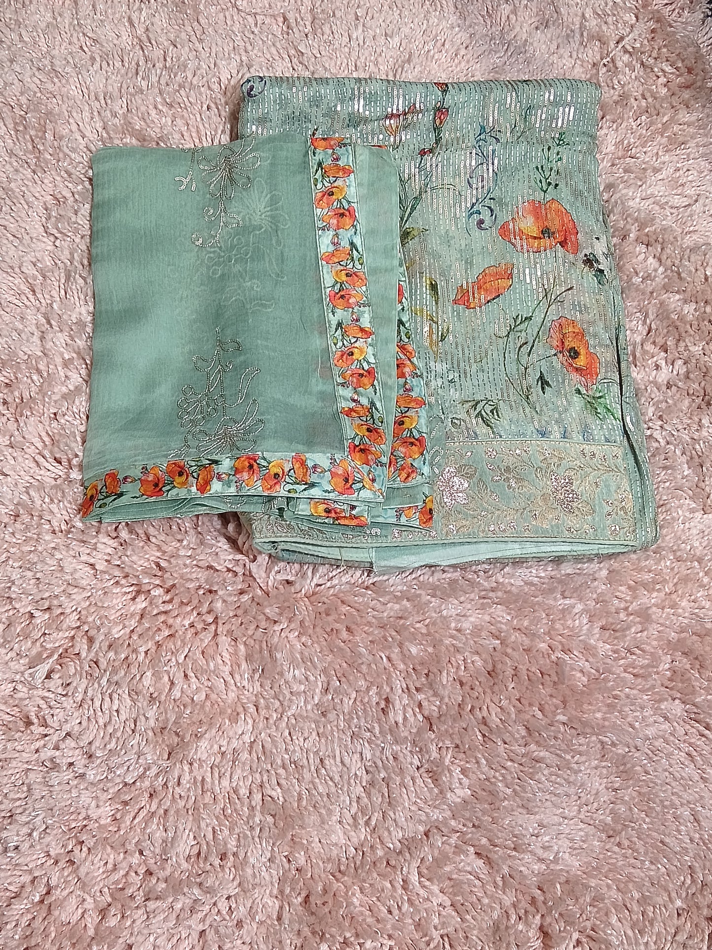 OFFER SALES UNSTITCHED SALWAR SUITS -  IHA 34792