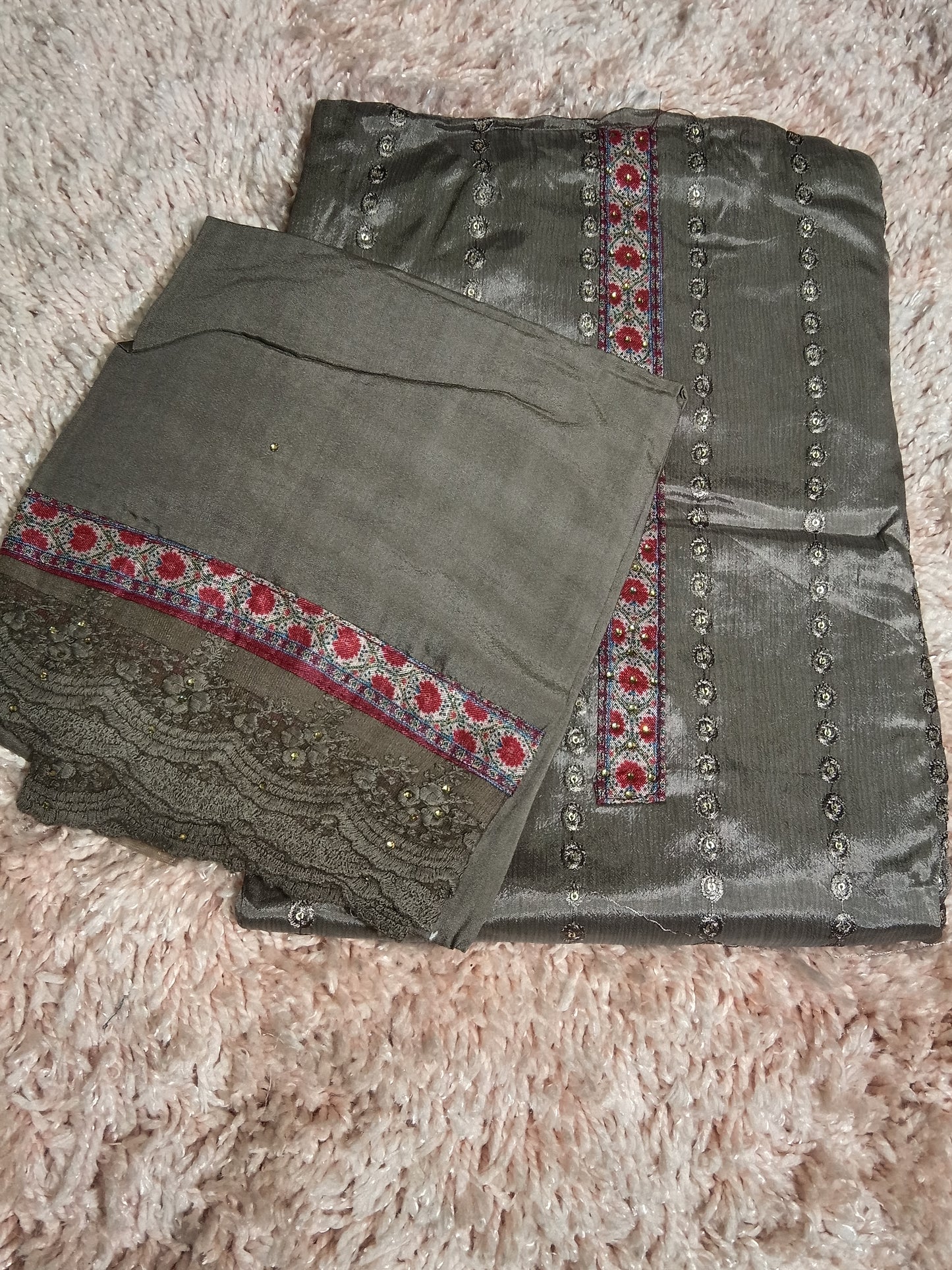 OFFER SALES UNSTITCHED SALWAR SUITS -  IHA 34955