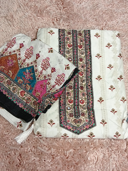 OFFER SALES UNSTITCHED SALWAR SUITS -  IHA 34744