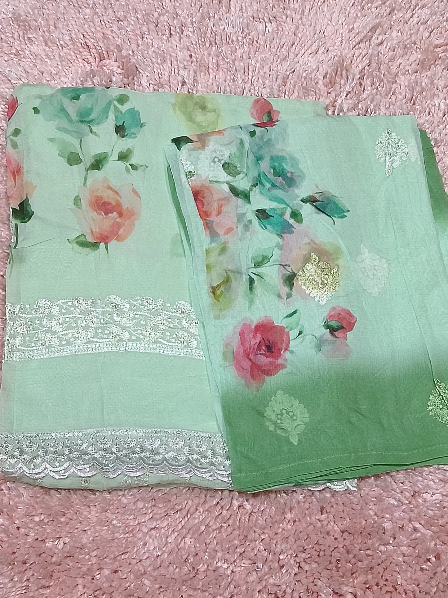 OFFER SALES UNSTITCHED SALWAR SUITS -  IHA 34633