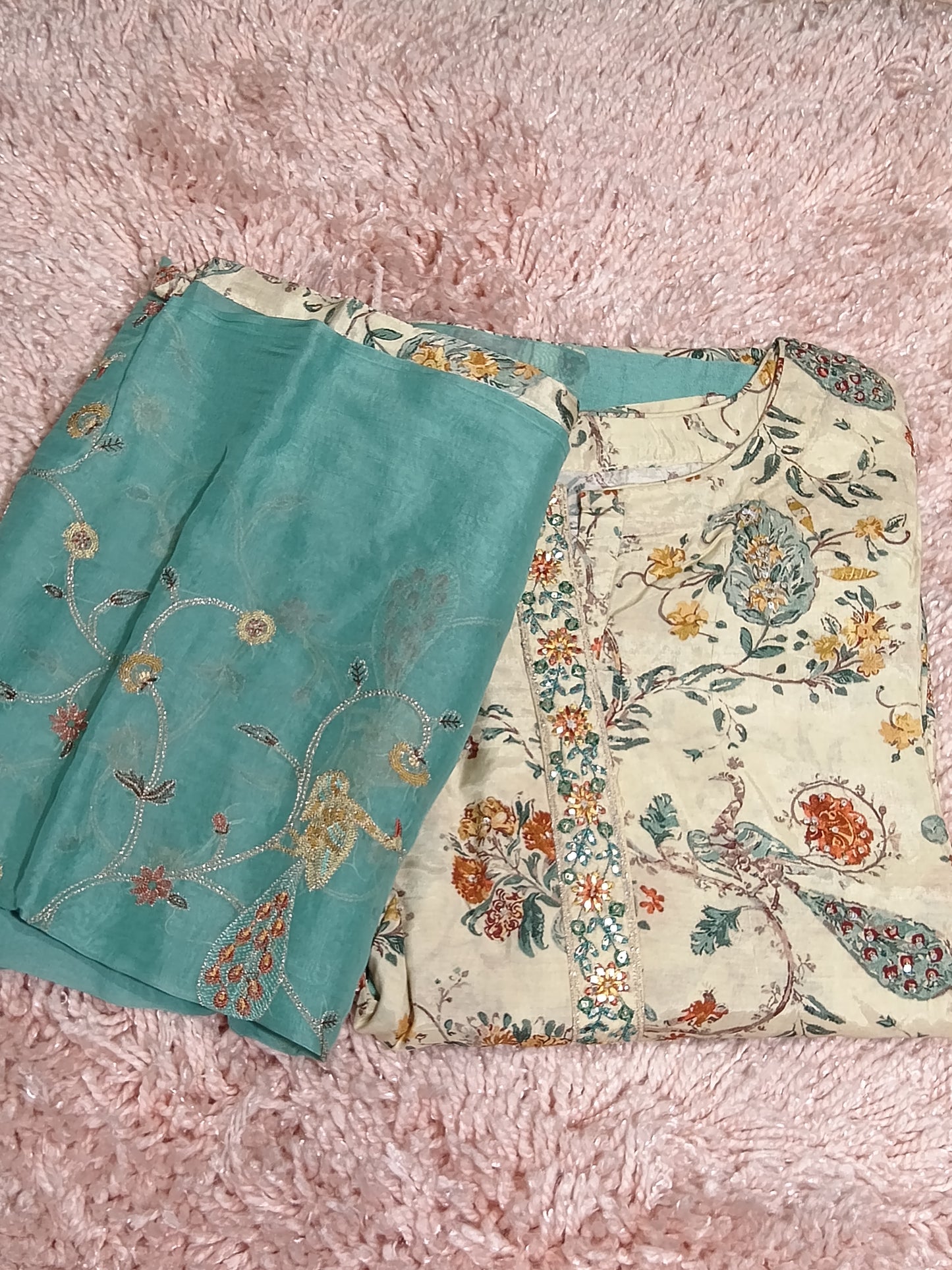 OFFER SALES UNSTITCHED SALWAR SUITS -  IHA 34744