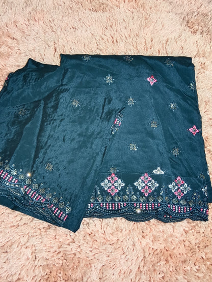 OFFER SALES UNSTITCHED SALWAR SUITS -  IHA 34822
