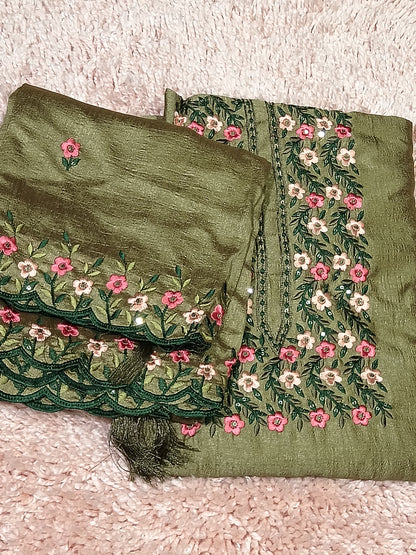 OFFER SALES UNSTITCHED SALWAR SUITS -  IHA 34680