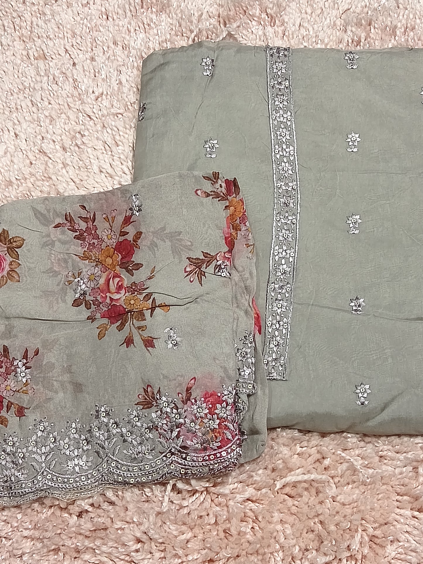 OFFER SALES UNSTITCHED SALWAR SUITS -  IHA 34603