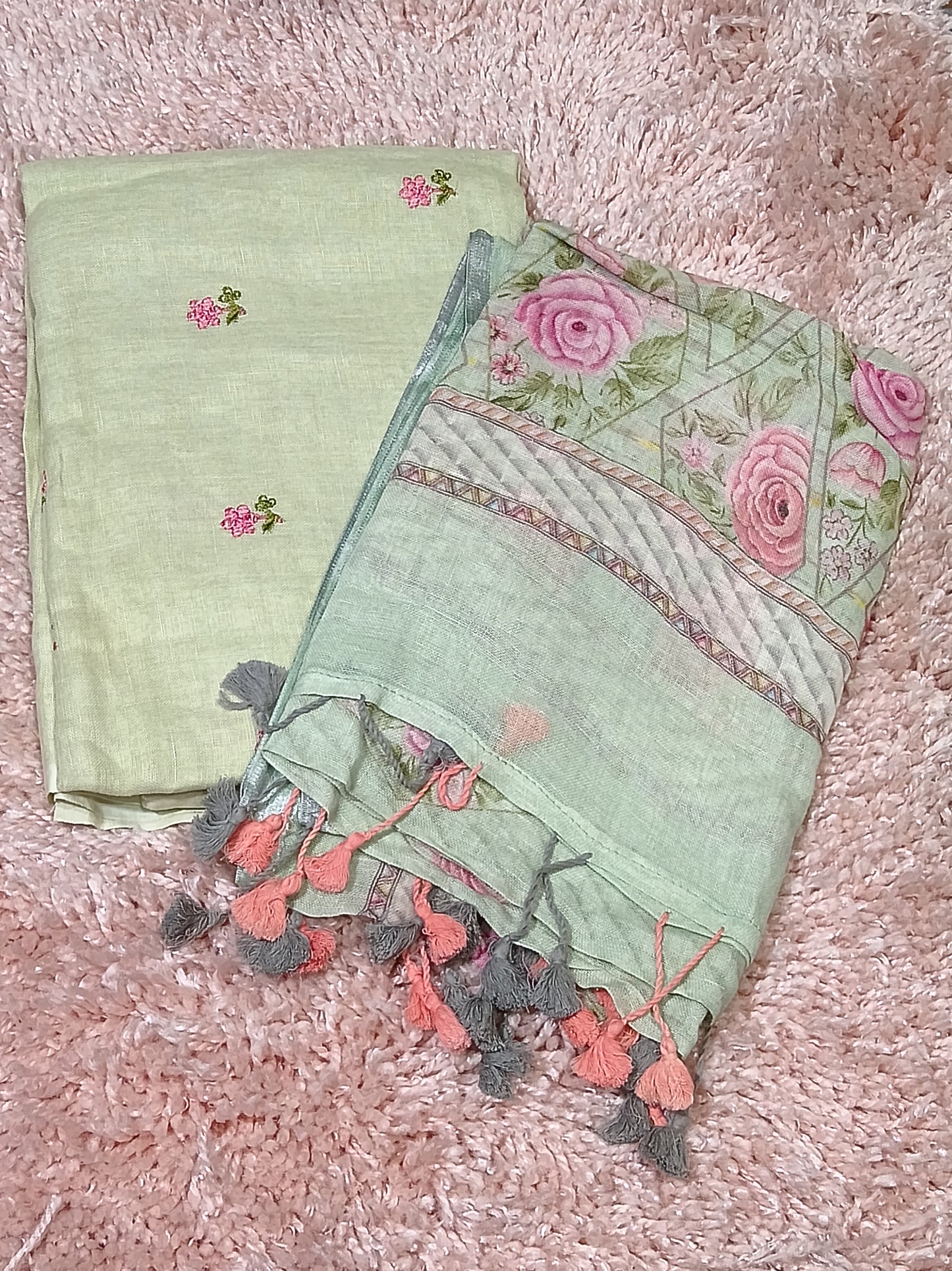 OFFER SALES UNSTITCHED SALWAR SUITS -  IHA 34638