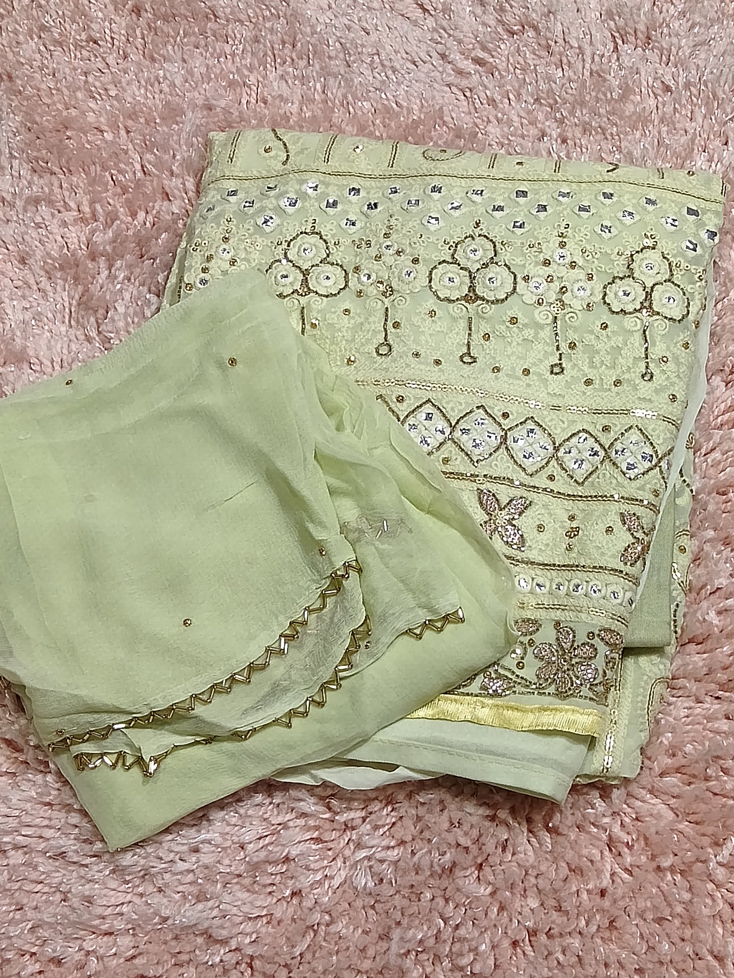 OFFER SALES UNSTITCHED SALWAR SUITS -  IHA 34607