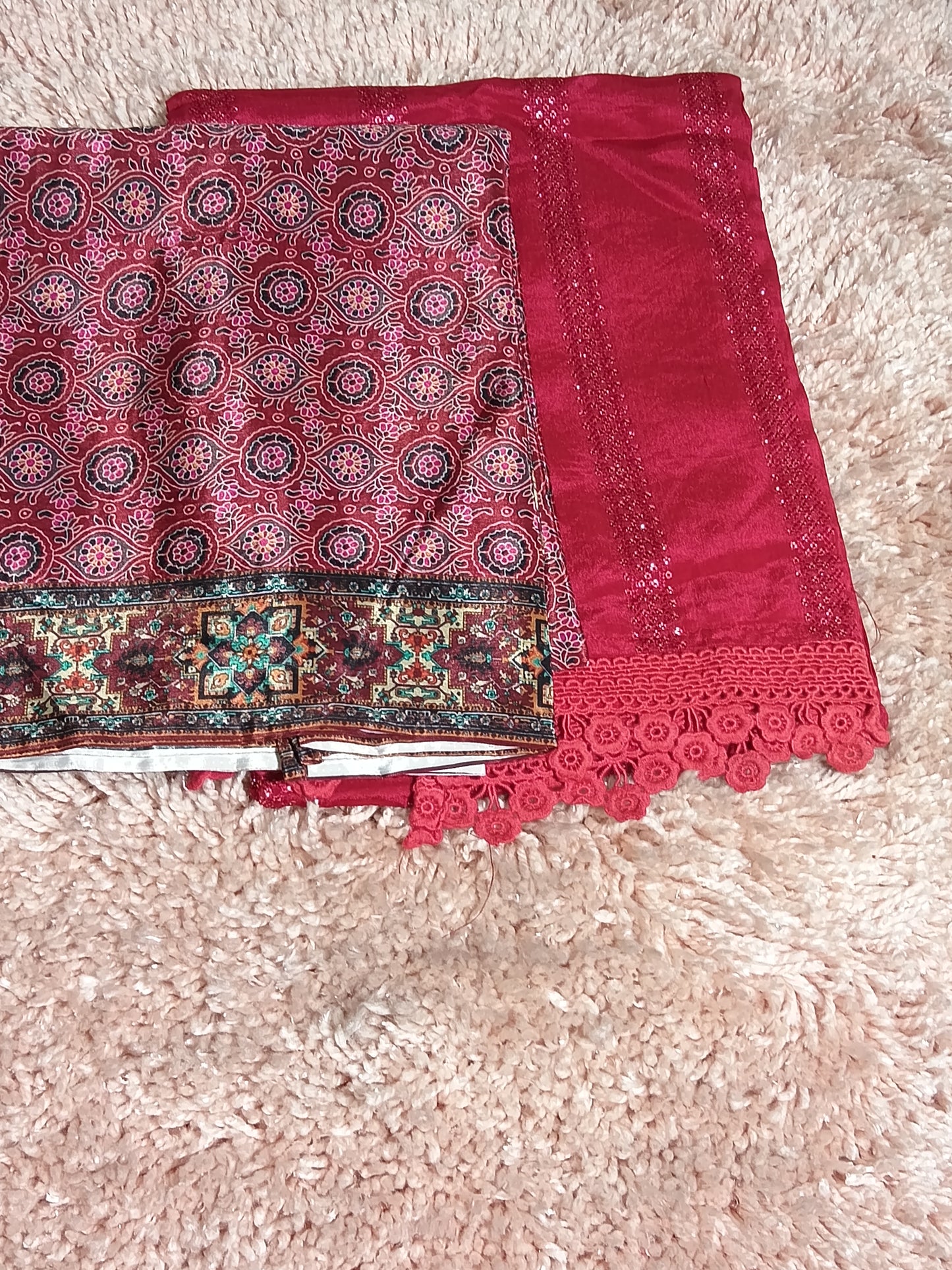 OFFER SALES UNSTITCHED SALWAR SUITS -  IHA 34849