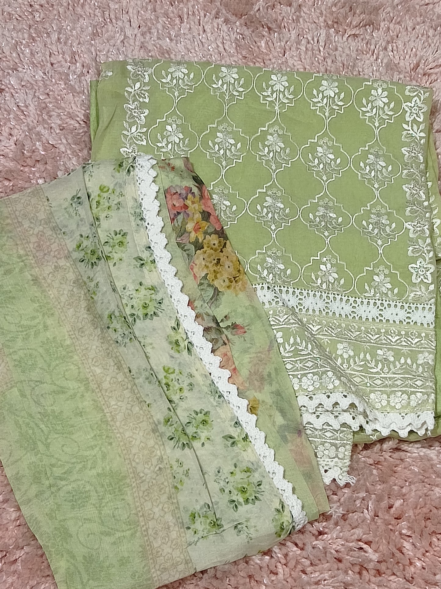 OFFER SALES UNSTITCHED SALWAR SUITS -  IHA 34638