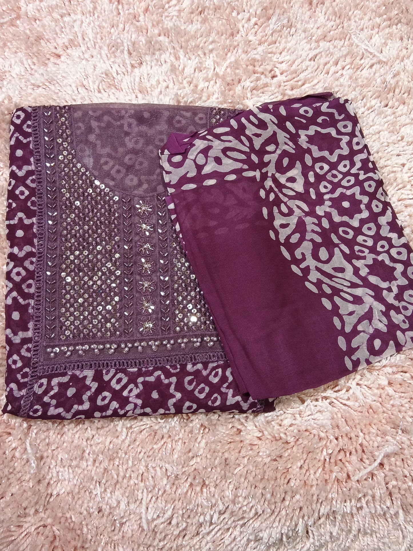 OFFER SALES UNSTITCHED SALWAR SUITS -  IHA 34633