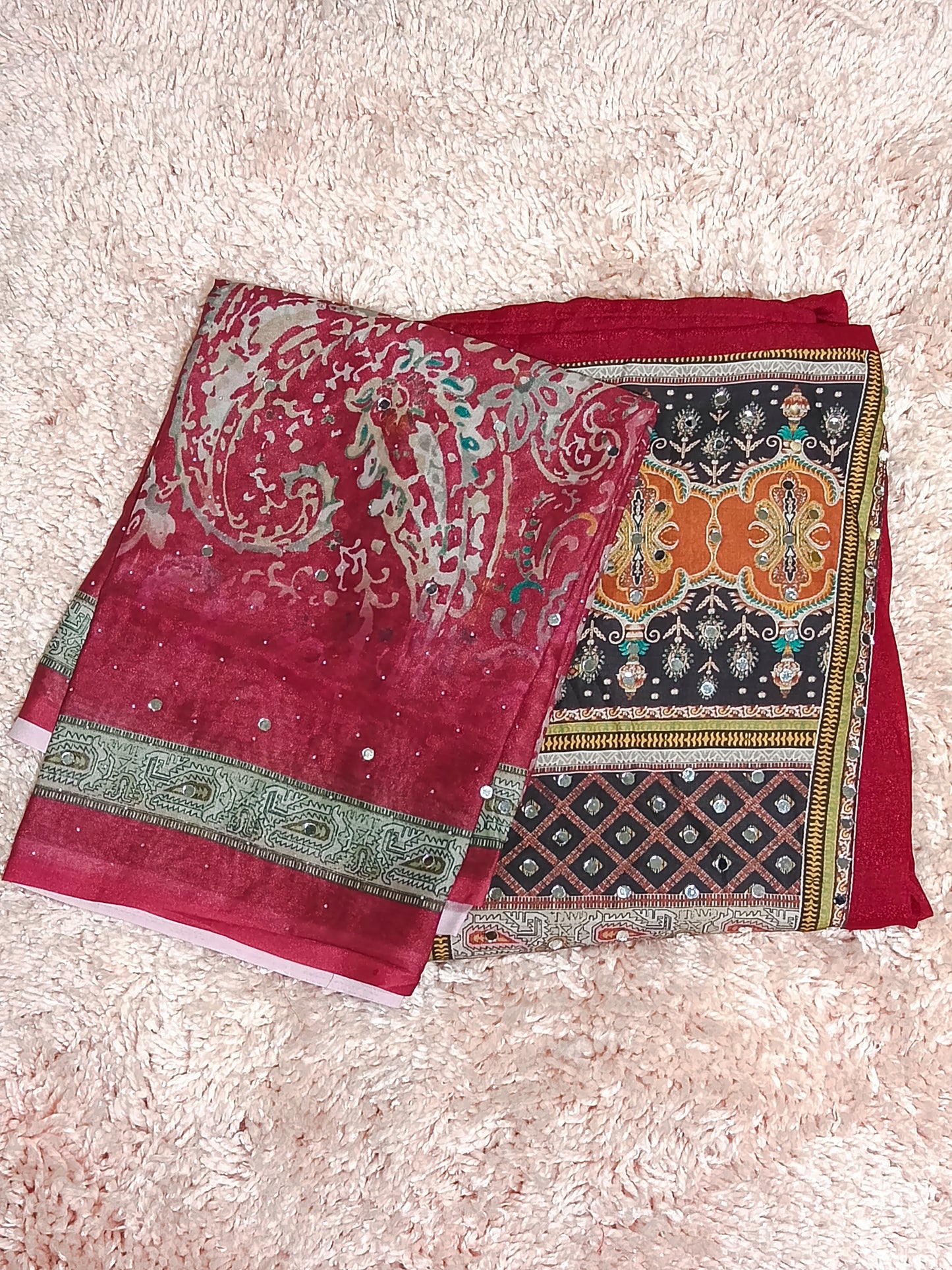 OFFER SALES UNSTITCHED SALWAR SUITS -  IHA 34820