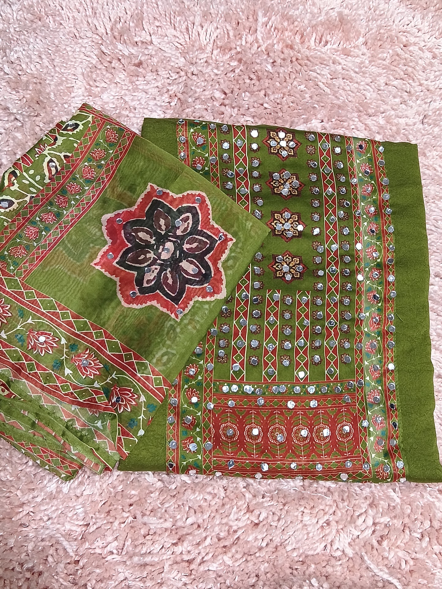 OFFER SALES UNSTITCHED SALWAR SUITS -  IHA 34744