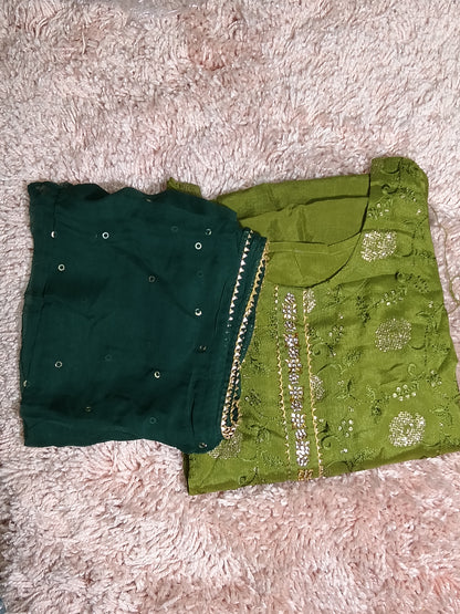 OFFER SALES UNSTITCHED SALWAR SUITS -  IHA 34895