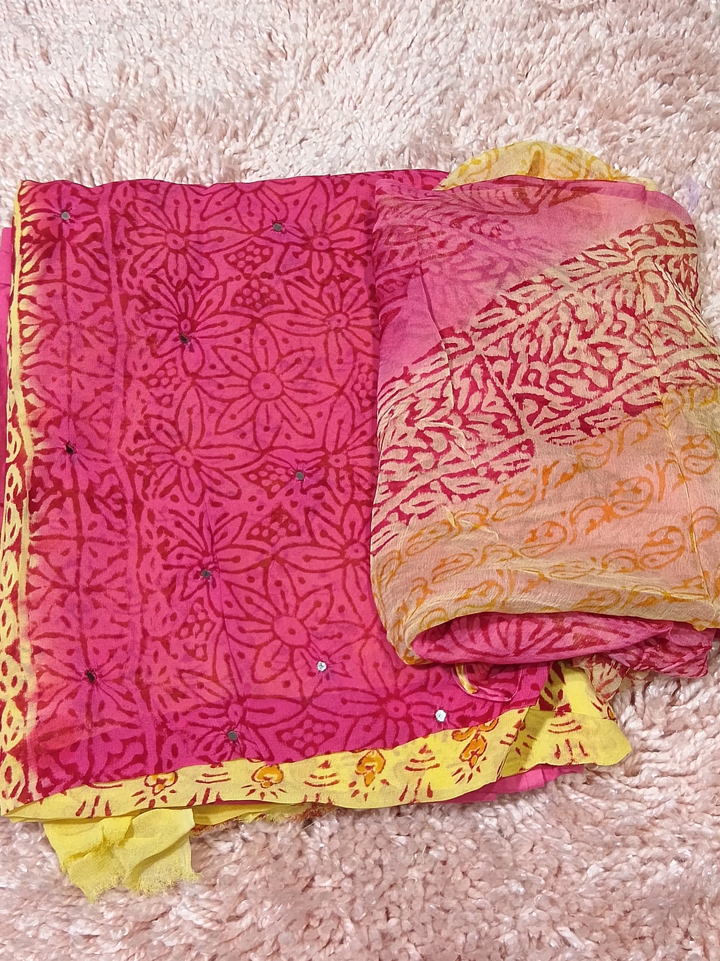 OFFER SALES UNSTITCHED SALWAR SUITS -  IHA 34633