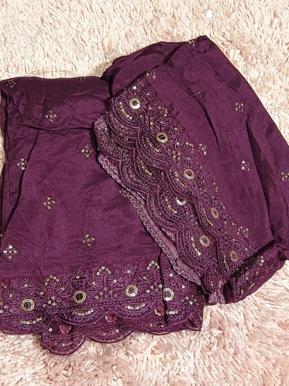 OFFER SALES UNSTITCHED SALWAR SUITS -  IHA 35494