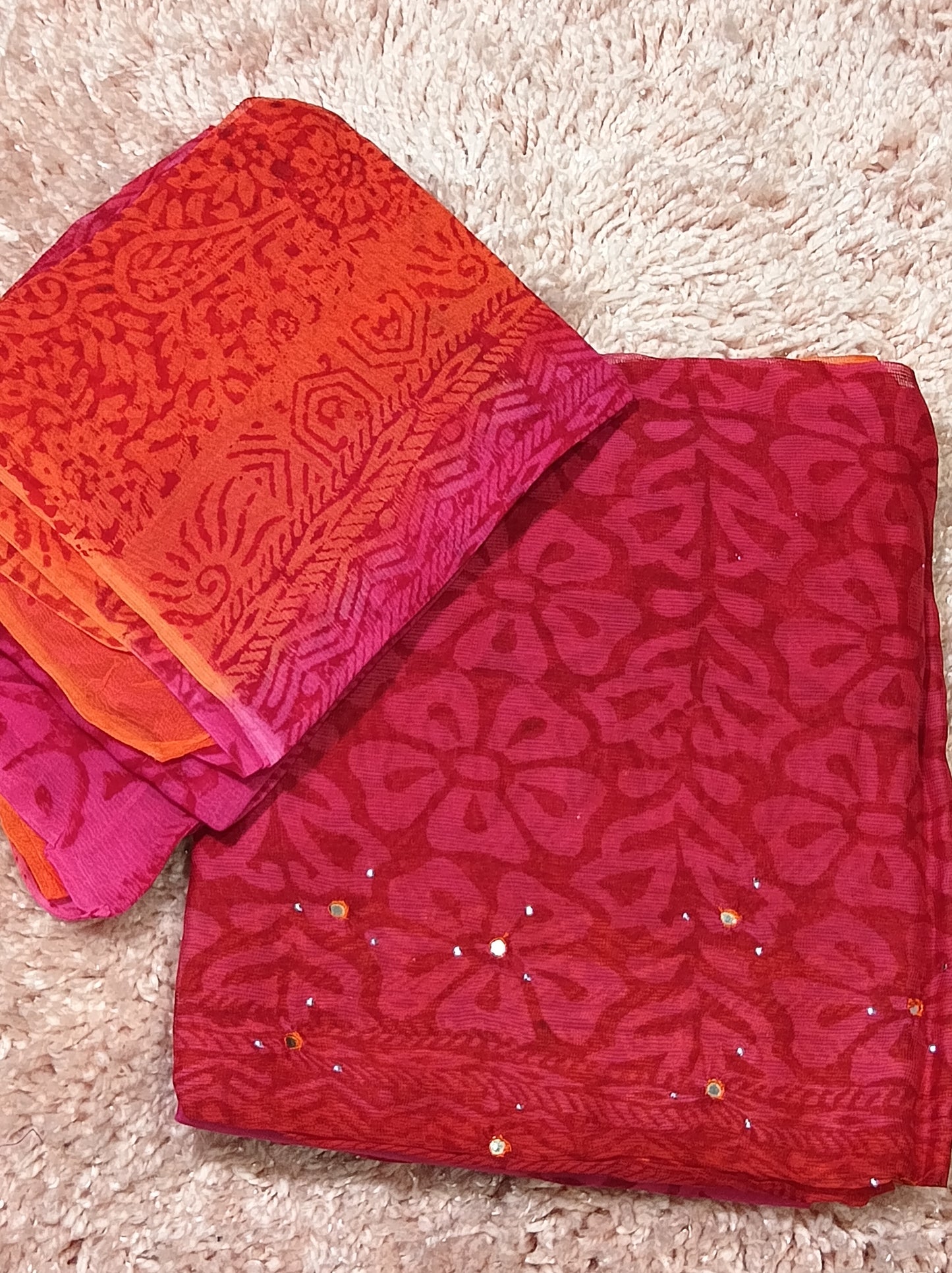 OFFER SALES UNSTITCHED SALWAR SUITS -  IHA 34638
