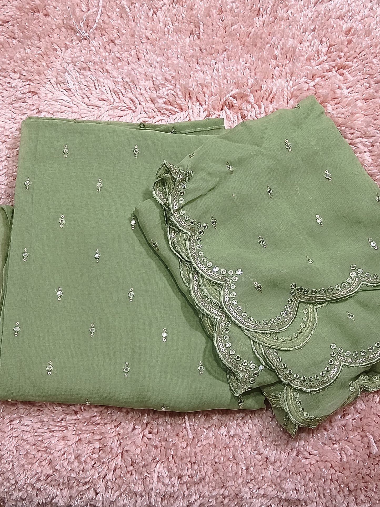 OFFER SALES UNSTITCHED SALWAR SUITS -  IHA 34509
