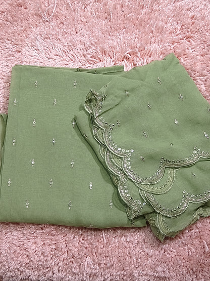 OFFER SALES UNSTITCHED SALWAR SUITS -  IHA 34509