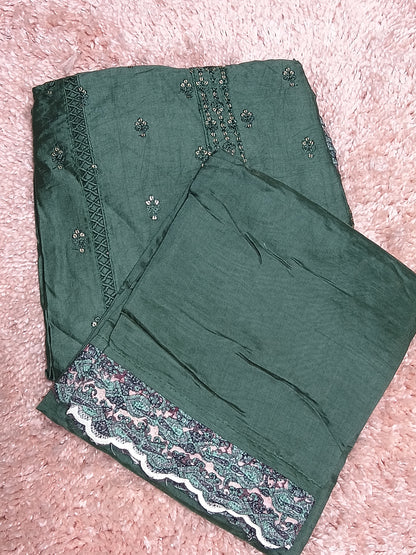 OFFER SALES UNSTITCHED SALWAR SUITS -  IHA 34761
