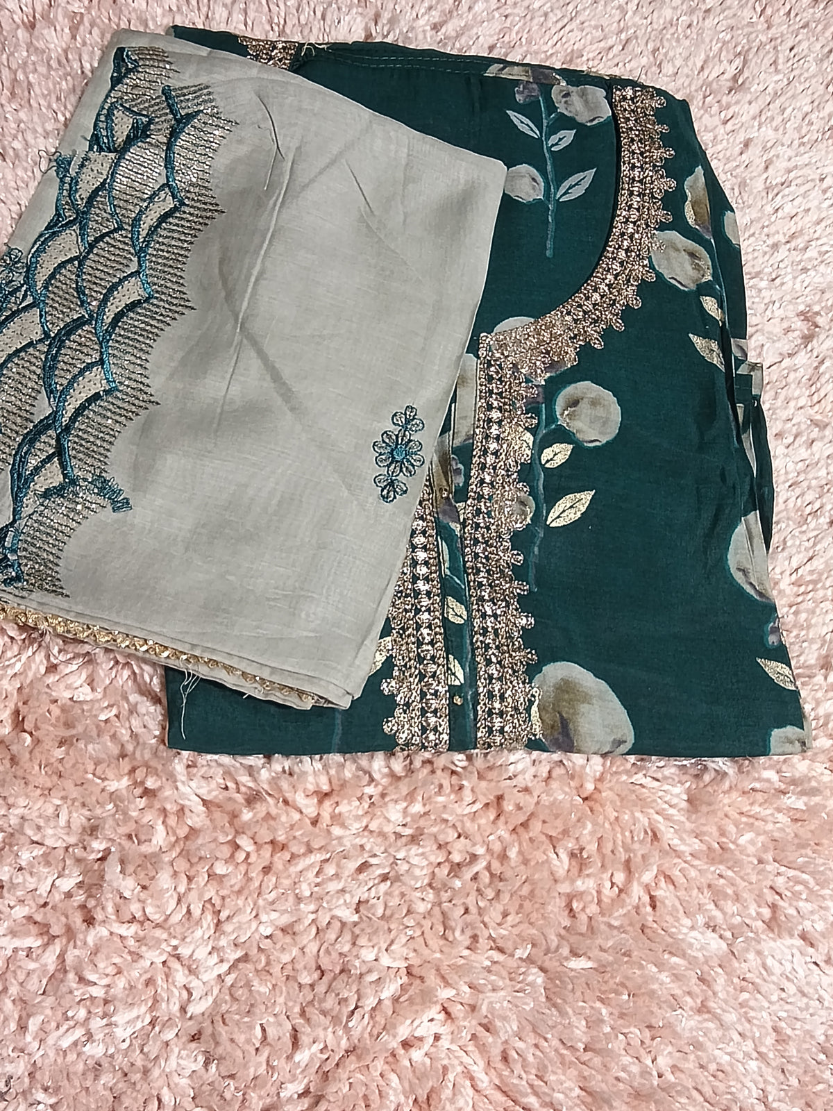 OFFER SALES UNSTITCHED SALWAR SUITS -  IHA 34936