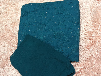 OFFER SALES UNSTITCHED SALWAR SUITS -  IHA 34744