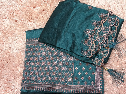 OFFER SALES UNSTITCHED SALWAR SUITS -  IHA 34761