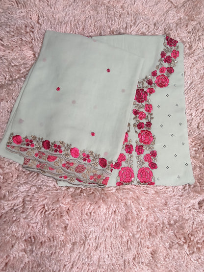 OFFER SALES UNSTITCHED SALWAR SUITS -  IHA 34955